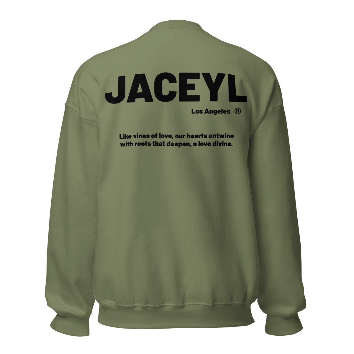 JACEYL Los Angeles Root Of Love Collection Sweatshirt