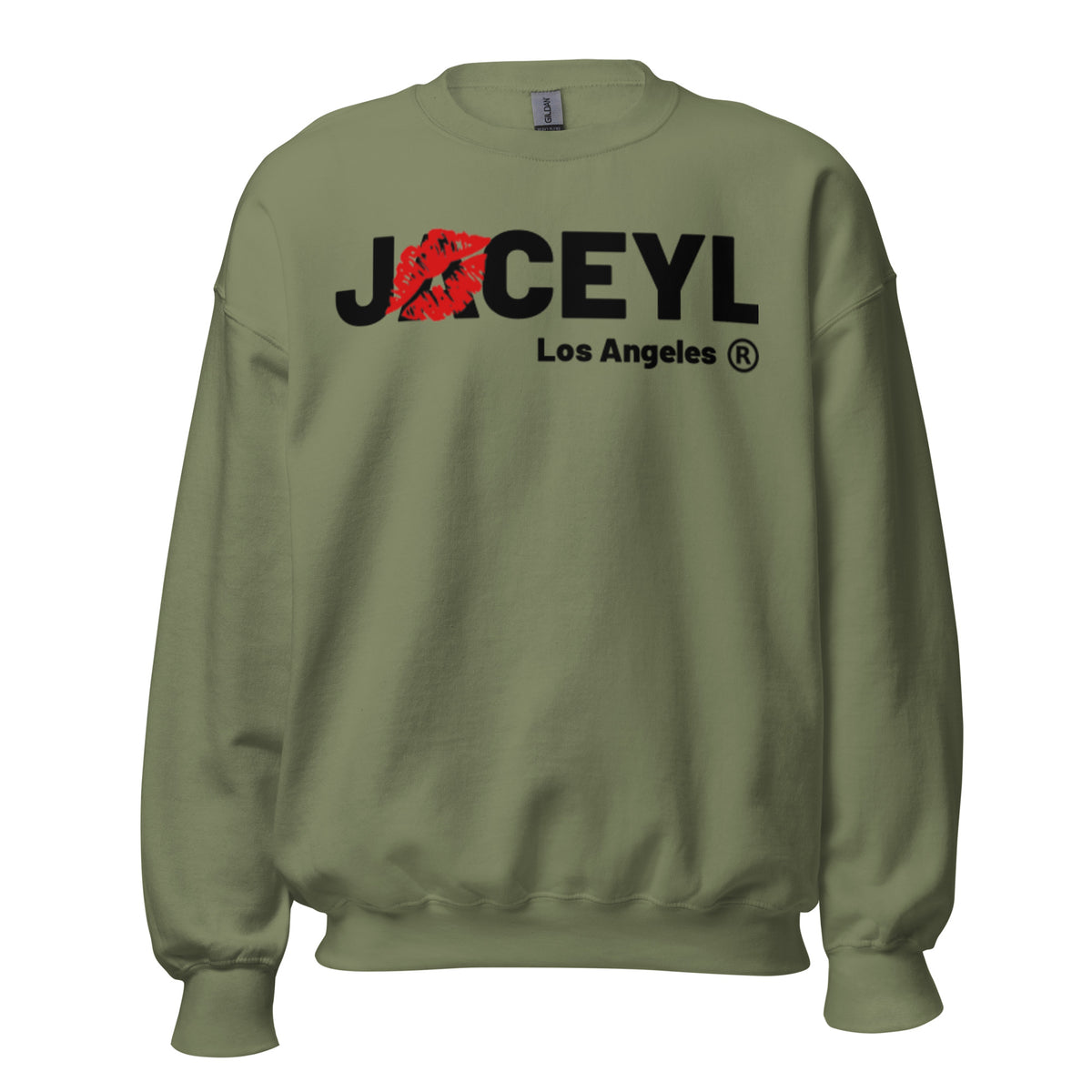 JACEYL Los Angeles Kiss Of Death Collection Crewneck