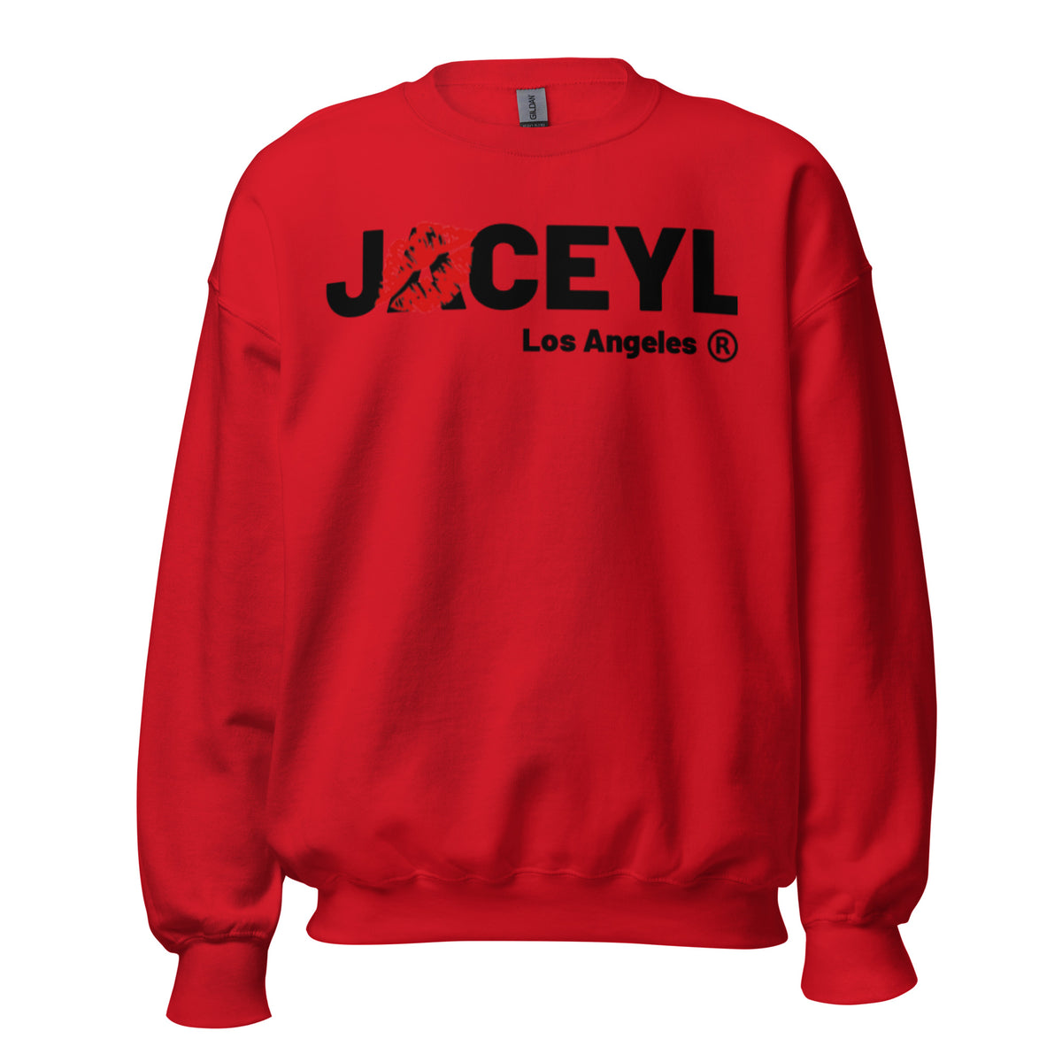 JACEYL Los Angeles Kiss Of Death Collection Crewneck