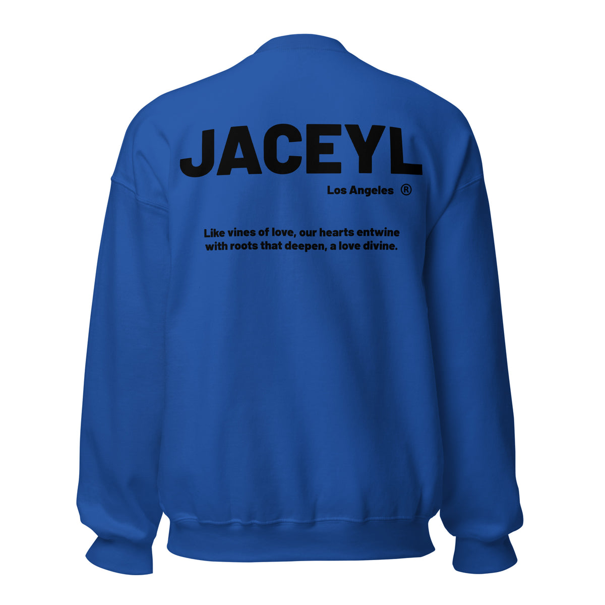 JACEYL Los Angeles Root Of Love Collection Sweatshirt