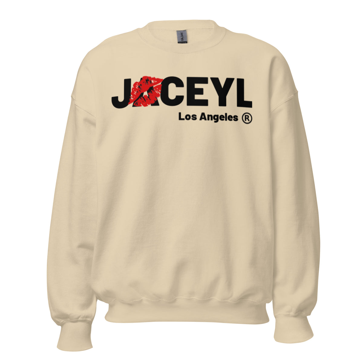 JACEYL Los Angeles Kiss Of Death Collection Crewneck