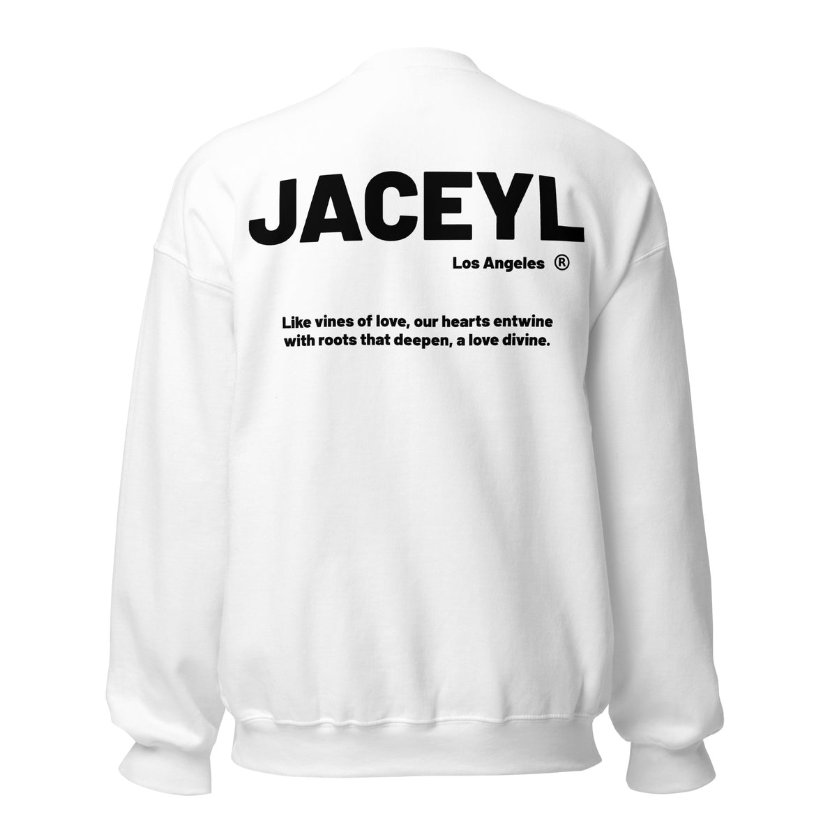 JACEYL Los Angeles Root Of Love Collection Sweatshirt
